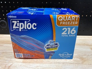 Ziploc Quart Freezer Bags