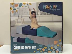 lot 109 image: Playtopia Foam Climbing Mix and Match Set Soft Play Equipment