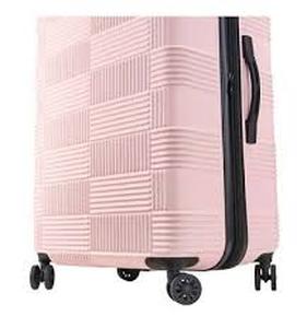 lot 115 image: American Tourister NXT Hardside Large Checked Spinner Suitcase