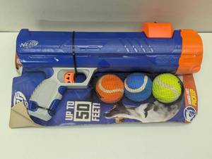 lot 23 image: Nerf Dog Compact Tennis Ball Blaster Dog Toy