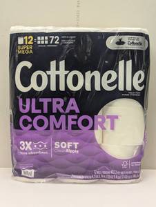 lot 41 image: Cottonelle Ultra Comfort Toilet Paper - 12 Rolls