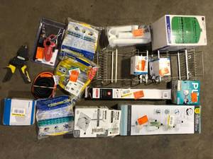 lot 34 image: Lot of Assorted Plumbing, Tools and General Merchandise Various Models and Conditions  Customer Returns See Pictures