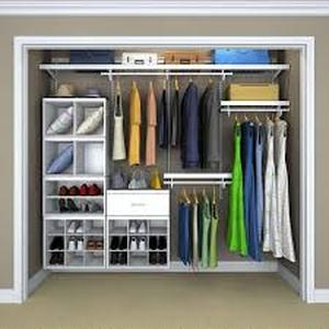 lot 39 image: ClosetMaid 19.8 in. H x 23.6 in. W x 14.1 in. D White Wood Look 9-Cube Organizer    Customer Returns See Pictures