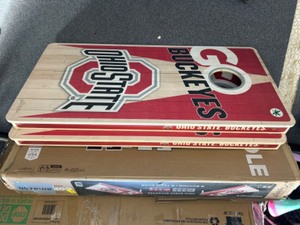 lot 7 image: Ohio State Cornhole, No Bags