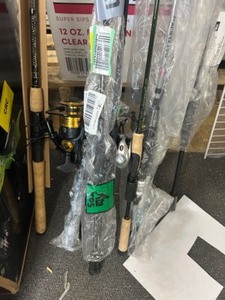 lot 20 image: Penn, Abu Garcia, Rods and Reels. All broken tips