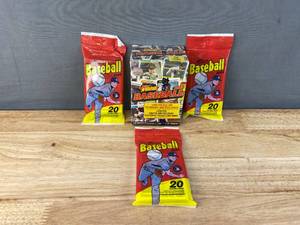 lot 27C image: Brand New Topps Heritage MLB Baseball Card Packs 2023 and 2024 N