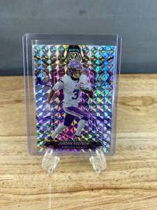 lot 164 image: 2024 Panini Mosaic Jordan Addison Silver Prizm #144 T