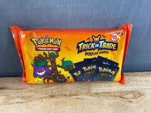 lot 186 image: Brand New Pokemon Trick or Trade BOOster Bundle Sealed C