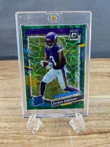 lot 116 image: 2023 Panini Donruss Optic Jordan Addison Green Laser Prizm Rated Rookie #271 T