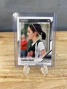 lot 123 image: 2024 Panini Donruss Caitlin Clark RC #17 J