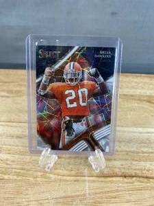 lot 127 image: 2023 Panini Select Draft Picks Brian Dawkins White Laser Prizm #181 J