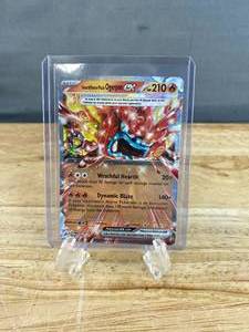 lot 149 image: Hearthflame Mask Ogerpon EX 040167 Twilight Masquerade Pokemon Double Rare J