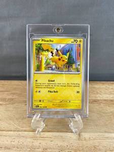 lot 58 image: Pikachu 062193 Paldea Evolved Pokemon TCG T