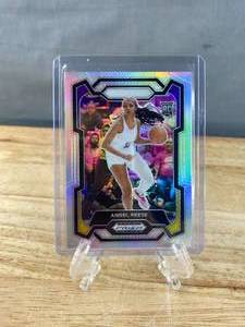 lot 77 image: 2024 Panini Prizm Draft Picks Angel Reese Silver Prizm RC #38 J