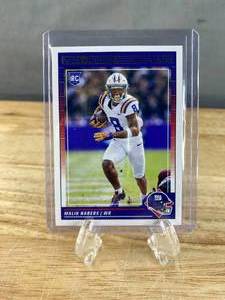 lot 80 image: 2024 Panini Score Malik Nabers Rookie #306 T
