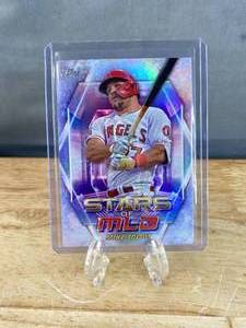 lot 91 image: 2023 Topps Mike Trout Stars of the MLB Foil #SMLB-2 J
