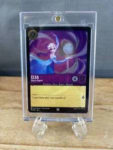 lot 92 image: Lorcana First Chapter Elsa Queen Regent Foil 40204 T