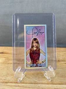 lot 21 image: Taylor Swift Mini Chrome Sweet Caporal Cigarettes Tobacco Card J