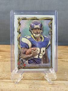 lot 23 image: 2024 Topps Allen & Ginter Adrian Peterson The World Champions #414 J
