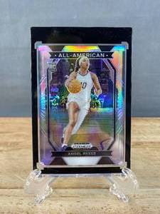 lot 32 image: 2024 Panini Prizm Draft Picks Angel Reese Silver Prizm RC #6 T