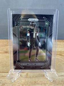 lot 48 image: 2022 Panini Chronicles Prizm Black Ahmad Sauce Gardner RC #PB-22 T