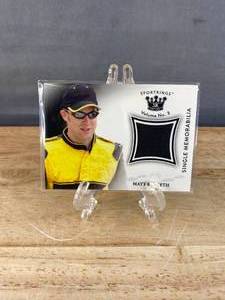 lot 205 image: 2021 Sportkings Volume 3 Matt Kenseth Single Memorabilia #SM-MK J