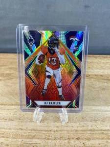 lot 210 image: 2020 Panini Phoenix KJ Hamler FireBurst Prizm RC #120 J