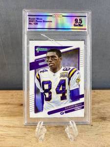 lot 30C image: 2021 Panini Donruss Randy Moss #128 Graded CC&G Mint 9.5 T