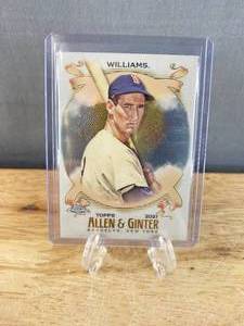 lot 221 image: 2023 Topps Allen & Ginter Ted Williams The World Champions Card #148 J