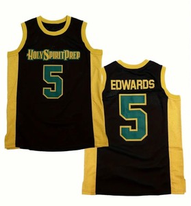 lot 27D image: New Anthony Edwards Holy Spirit Prep High School Basketball Jersey Mens Small I
