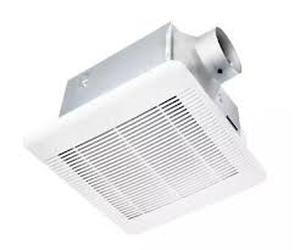 lot 25 image: HAMPTON BAY BATHROOM EXHAUST FAN WHITE FINISH ULTRA QUIET Customer Returns See Pictures