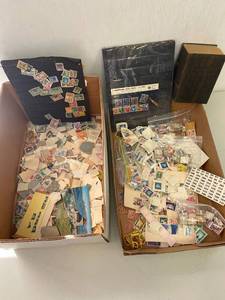 lot 12R image: Extensive Collection of Vintage Postage Stamps