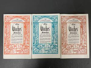 lot 18R image: The Witches Almanac Set 1999-2001 Editions