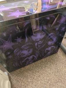lot 36A image: Custom Bratz Desktop Tower with Plextor Drives & Cooler Master VR