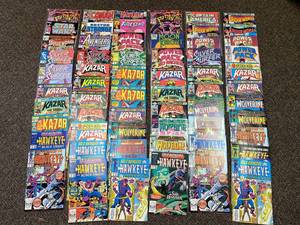 lot 42A image: Extensive Collection of Marvel and DC Comics Including Wolverine, Spider-Man, More