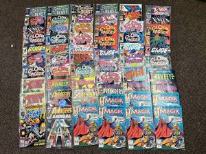 lot 43A image: Vintage Marvel Comics Lot Cloak & Dagger, X-Men, Avengers & More