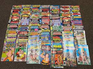 lot 46A image: Vintage Comic Book Collection Groo, Spider-Man, Silver Surfer & More