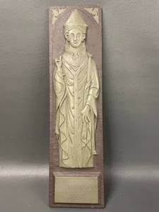 lot 94 image: William Greenfield York Minster Archbishop Plaque 15.25