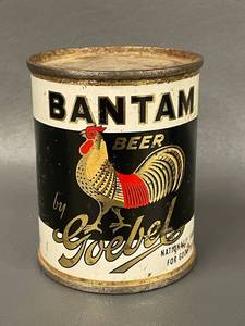 lot 97 image: Vintage Goebel Bantam Beer Can Collectible