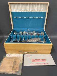 lot 112 image: Royal Empire Silverware Set in Box