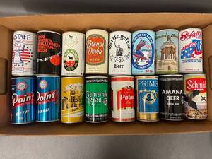 lot 116 image: Vintage Beer Can Collection - Rare & Unique Editions