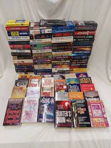 lot 118A image: Large Lot of 100 Mixed Genre Novels Dean Koontz Steve Martini Collection