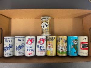 lot 134 image: Vintage 1970s Beer Can Collection - Sports, etc.