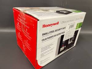 lot 340R image: Honeywell Small Steel Security Safe with Digital Lock