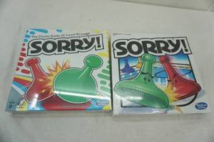 lot 20 image: 2 sorry games New in package