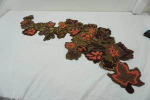 lot 37 image: beaded table runner