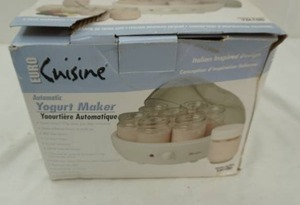 lot 63 image: Euro Cuisine Automatic Yogurt Maker