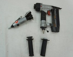 lot 136 image: air nailer and air grinder