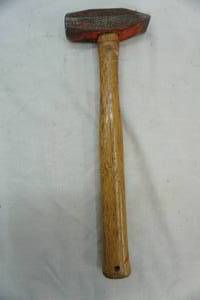 lot 138 image: masonry hammer