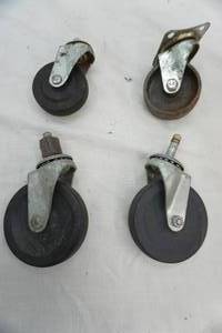 lot 159 image: caster wheels lot